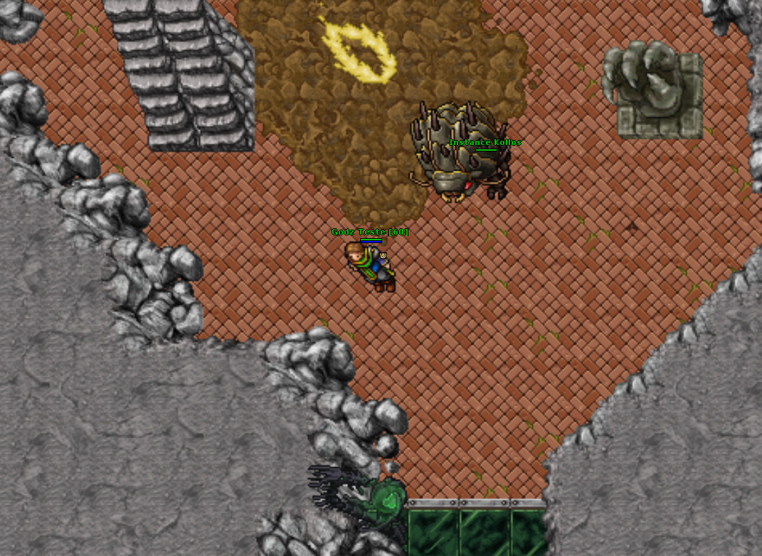 Instance — farm de bag weapons