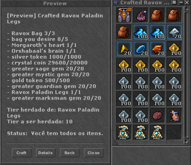 Craft Interface 4